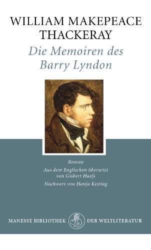 Die Memoiren des Barry Lyndon: Roman von Manesse Verlag