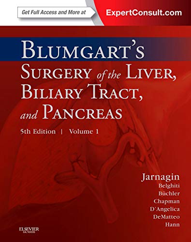 Blumgart's Surgery of the Liver, Pancreas and Biliary Tract: Expert Consult - Online and Print