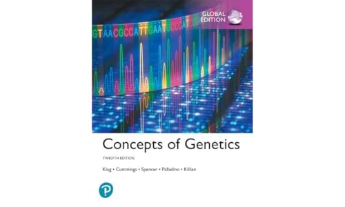 Concepts of Genetics, Global Edition (Science)