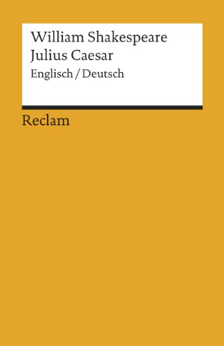 Julius Caesar [Zweisprachig] von Reclam Philipp Jun.