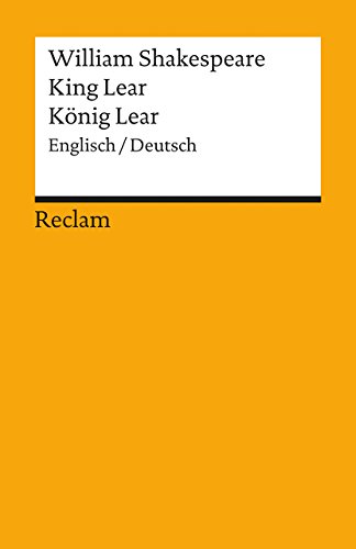King Lear / König Lear [Zweisprachig] von Reclam Philipp Jun.