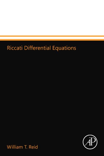 Riccati Differential Equations von Academic Press