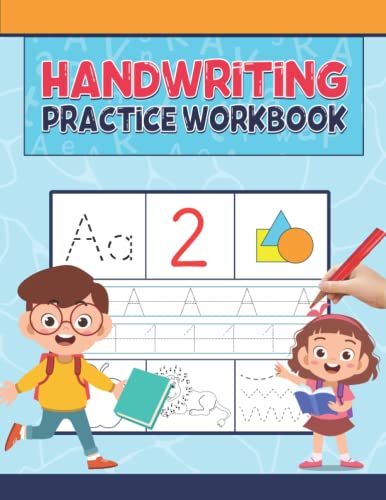 Handwriting Practice Workbook For Kids: Practice and Learn to Trace, Pen Control, Line Tracing, Number, Letters, and More all in one Book von Independently published