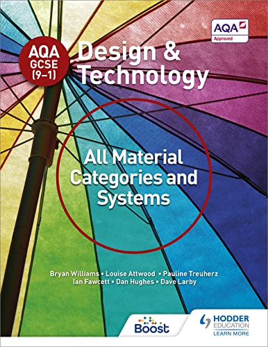 AQA GCSE (9-1) Design and Technology: All Material Categories and Systems von Hodder Education