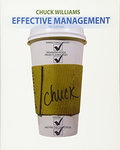 Effective Management (Mindtap Course List)