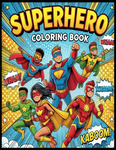 SuperHero Coloring Book von Independently published