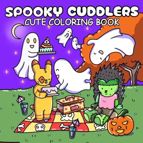 Spooky Cuddlers: Cute Coloring Book for Adults and Teens Featuring Creepy Animal Friends in Cozy Moments for Relaxation (Cozy Cuddlers, Band 2) Spooky Cuddlers: Cute Coloring Book for Adults and Teens Featuring Creepy Animal Friends in Cozy Moments for Relaxation (Cozy Cuddlers, Band 2) von Independently published