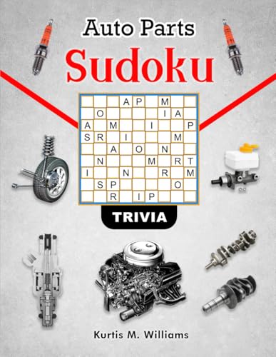 Auto Parts Sudoku Trivia von The Book Publishing Pro