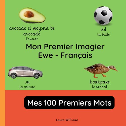 Mon Premier Imagier Ewe-Français, Mes 100 Premiers Mots: Apprendre l'Ewe pour Enfants et Débutants - Livre Bilingue Illustré en Ewe avec Traductions ... pour Enfants (Français-Ewe), Band 1)