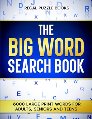 Big Word Search for Adults Large Print: 6000 words in 300 Themed Puzzles: Boost your Brain & Relax, Fun & Motivating for Seniors von Independently published