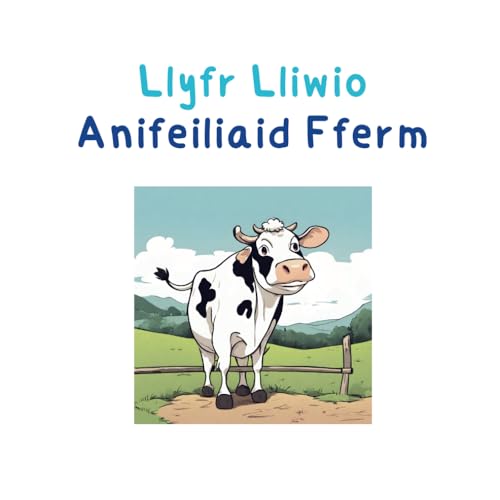 Llyfr Lliwio Anifeiliaid Fferm von Independently published