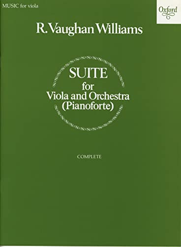Suite for Viola and Orchestra: Reduction for Viola and Piano von Oxford University Press