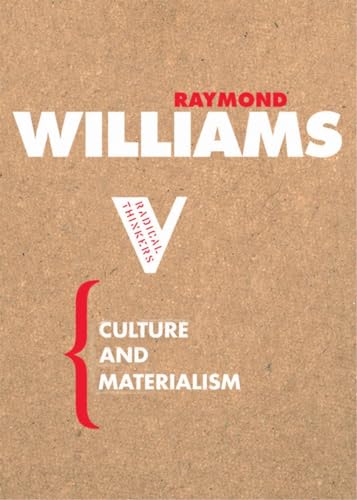 Culture and Materialism (Radical Thinkers) von Verso