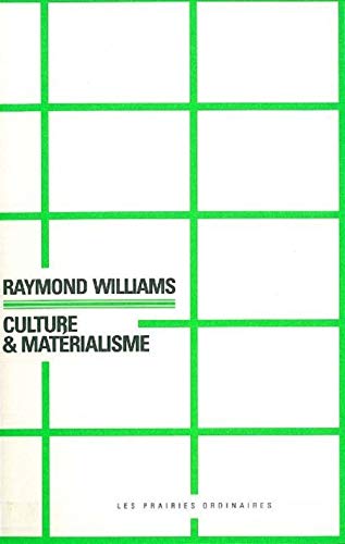Culture et matérialisme von Amsterdam