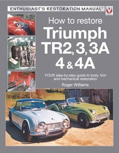 How to Restore Triumph Tr2, 3, 3a, 4 & 4a: Your Step-By-Step Guide to Body, Trim and Mechanical Restoration (Enthusiast's Restoration Manual) von Veloce Publishing