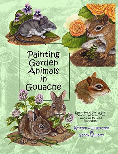 Painting Garden Animals in Gouache von CREATESPACE
