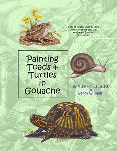 Painting Toads & Turtles in Gouache