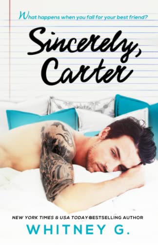 Sincerely, Carter
