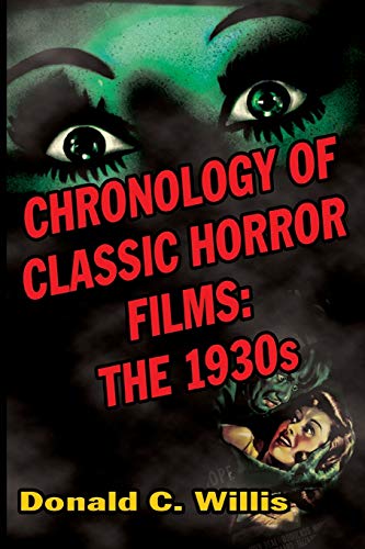 Chronology of Classic Horror Films: The 1930s