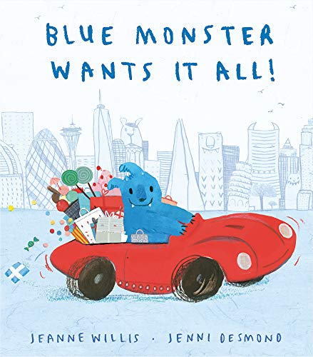 Blue Monster Wants It All! von Penguin