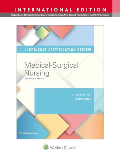 Lippincott Certification Review Medical-Surgical Nursing von Lippincott Williams&Wilki