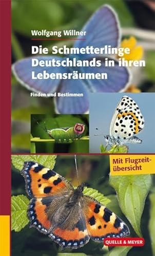 Die Schmetterlinge Deutschlands in ihren Lebensräumen: Finden und Bestimmen