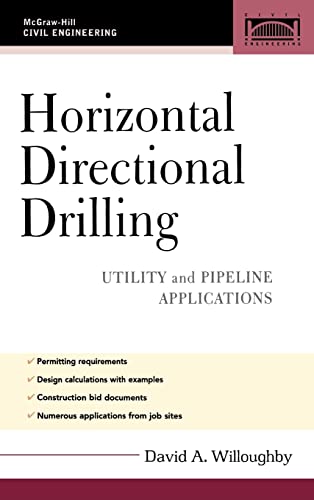 Horizontal Directional Drilling (Hdd): Utility and Pipeline Applications (Civil Engineering) von McGraw-Hill Education