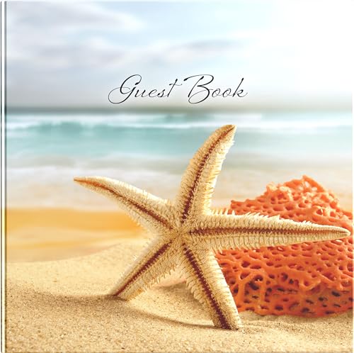 Guest Book, Ocean Starfish: Visitor Comment Book for Vacation Holiday Beach House