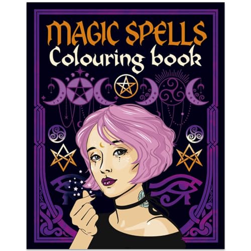 Magic Spells Colouring Book (Arcturus Creative Colouring)