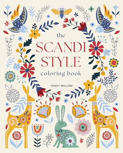 Scandi Style Coloring Book: Over 40 Designs to Color (Sirius Creative Coloring) von Sirius Entertainment