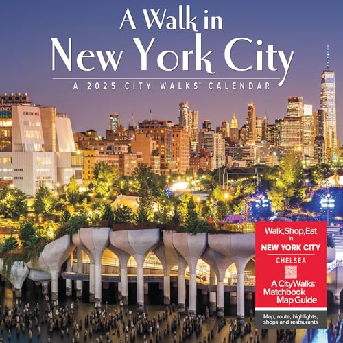 A Walk in New York City 2025 12 X 12 Wall Calendar A Walk in New York City 2025 12 X 12 Wall Calendar