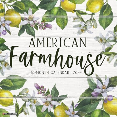 American Farmhouse 2024 Calendar