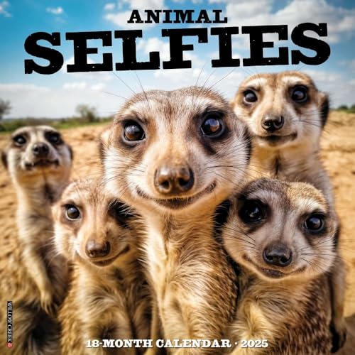 Animal Selfies 2025 12 X 12 Wall Calendar Animal Selfies 2025 12 X 12 Wall Calendar von WILLOW CREEK