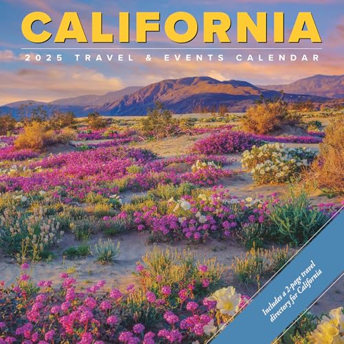 California 2025 12 X 12 Wall Calendar California 2025 12 X 12 Wall Calendar