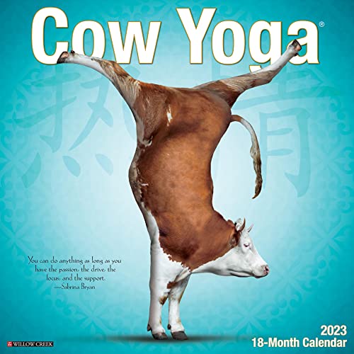 Cow Yoga 2023 Wall Calendar von Willow Creek Press