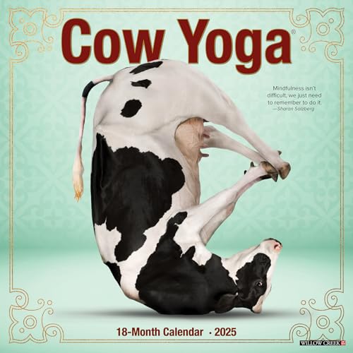 Cow Yoga 2025 Wall Cow Yoga 2025 Wall