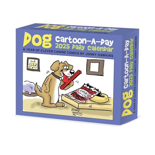 Dog Cartoon-A-Day by Jonny Hawkins 2025 Box Dog Cartoon-A-Day by Jonny Hawkins 2025 Box