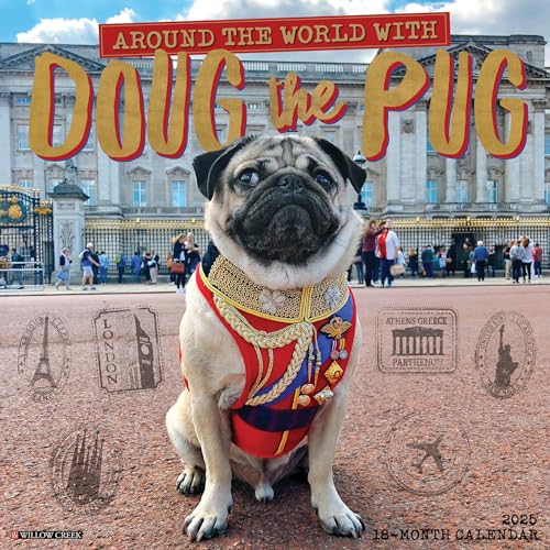 Doug the Pug 2025 Wall Doug the Pug 2025 Wall