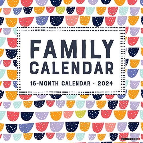 Family Planner 2024 12 X 12 Wall Calendar von Willow Creek Press