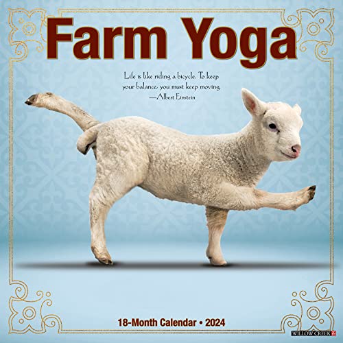 Farm Yoga 2024 12 X 12 Wall Calendar Farm Yoga 2024 12 X 12 Wall Calendar