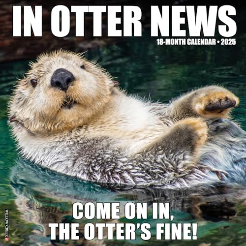 In Otter News 2025 12 X 12 Wall Calendar In Otter News 2025 12 X 12 Wall Calendar