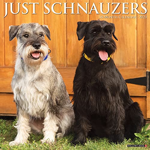 Just Schnauzers 2023 Wall Calendar Just Schnauzers 2023 Wall Calendar