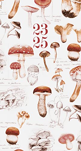 Mushroom Study Academic July 2023 - June 2025 2-Year Pocket Planner