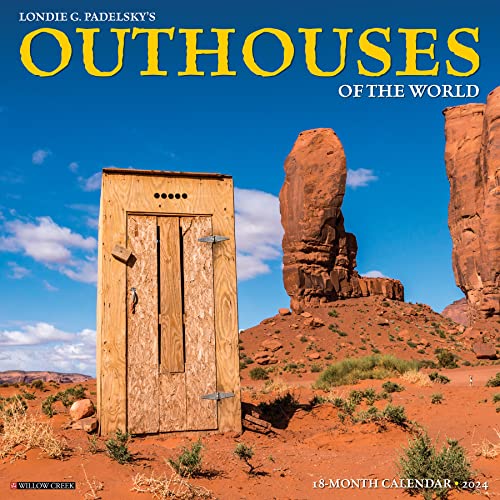 Outhouses 2024 12 X 12 Wall Calendar