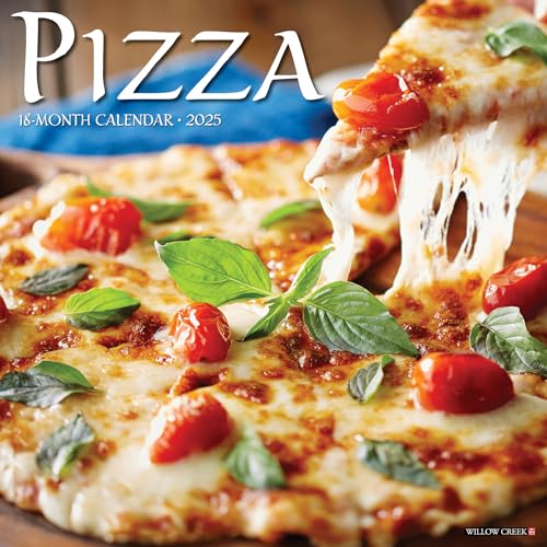 Pizza 2025 12 X 12 Wall Calendar Pizza 2025 12 X 12 Wall Calendar