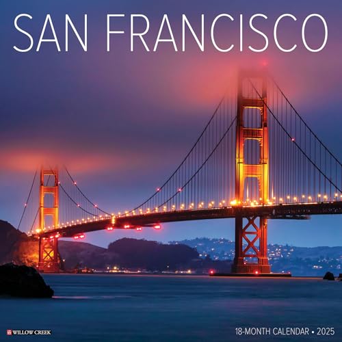 San Francisco 2025 12 X 12 Wall Calendar San Francisco 2025 12 X 12 Wall Calendar