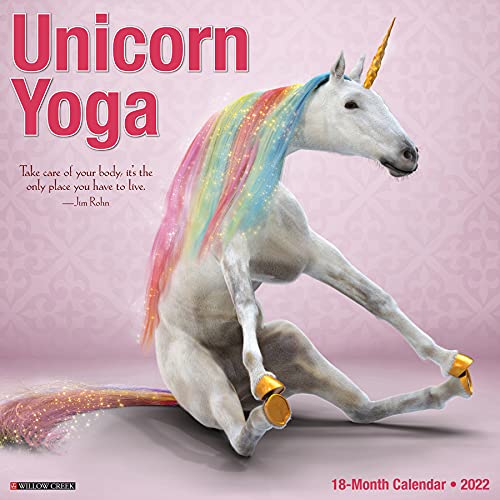 Unicorn Yoga 2022 Wall Calendar