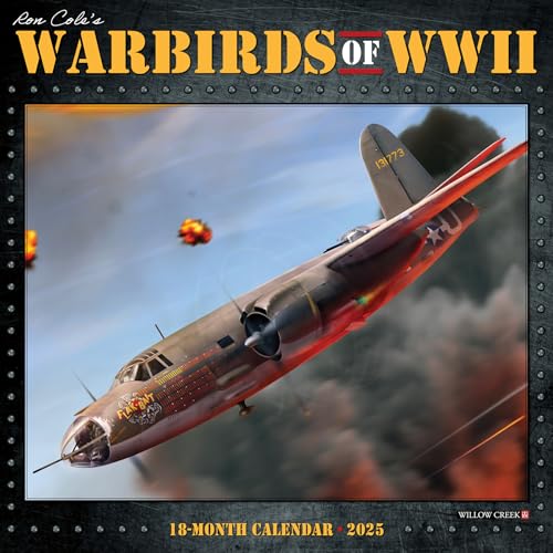 Warbirds of WWII 2025 12 X 12 Wall Calendar Warbirds of WWII 2025 12 X 12 Wall Calendar
