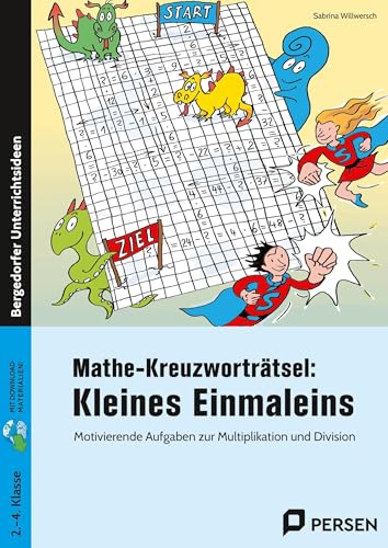 Mathe-Kreuzworträtsel: Kleines Einmaleins: Motivierende Aufgaben zur Multiplikation und Divis ion (2. bis 4. Klasse) von Persen Verlag i.d. AAP