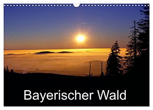 Bayerischer Wald (Wandkalender 2024 DIN A3 quer), CALVENDO Monatskalender von CALVENDO